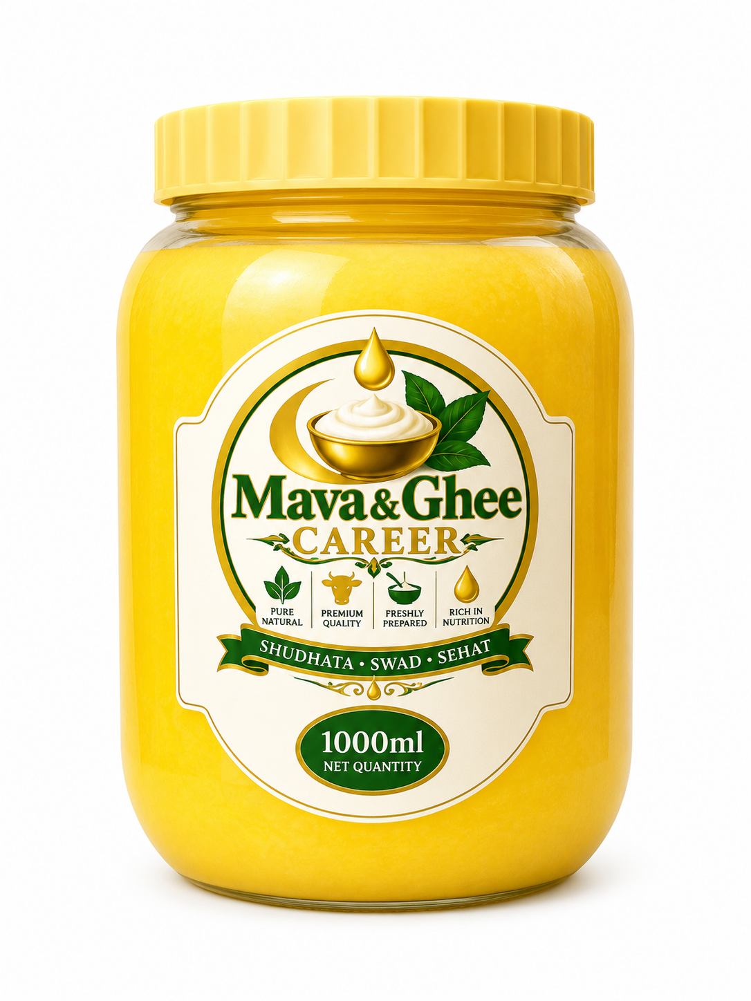 Mava & Ghee Career Premium GHEE – 1000ml